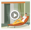 Ouvrir et fermer vos stores solaires par une simple touche