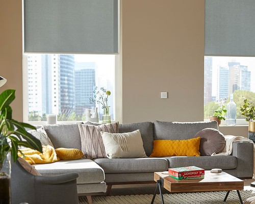 Motorized blinds shades curtains